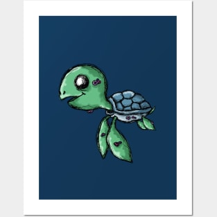 Sea Turtle Posters and Art